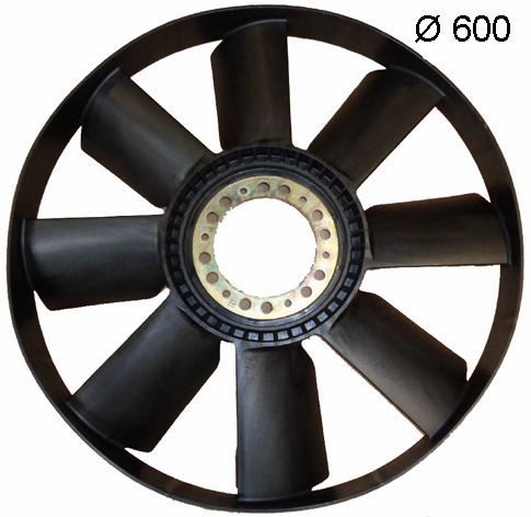 Fan Wheel, engine cooling - CFW5000P MAHLE - 51.06601.0265, 030.322-00A, 21354